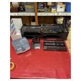 Office plastic organizers lot