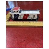 Bicentennial model train caboose 1776 markings