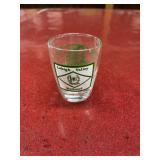 Lehigh Valley Railroad shot glass