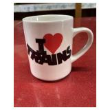 I Love Trains mug
