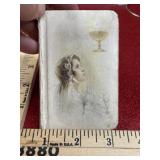 Vintage childï¿½s first communion prayer book