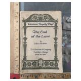 Antique The End of the Lane Script Denisonï¿½s