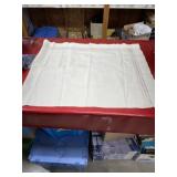 32x80 linen table cloth for entry table some