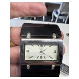 Golden classic mid-century modern watch untested