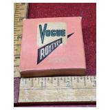 Vintage VOGUE Roytype black & red typewriter