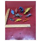 Toy dinosaurs