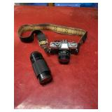 Non-working Minolta XG-M film camera for parts.