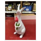Cute Easter bunny figure 11 inches tall