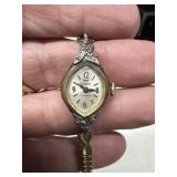 Vintage Waltham 17 jewel 10K RGP watch parts or