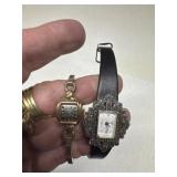 Vintage watch Lot for repair or parts