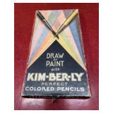 Vintage KIM-BER-LY perfect colored pencils in