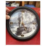 Western Maryland train wall clock untested