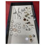 Mixed jewelry lot vintage and new rings,