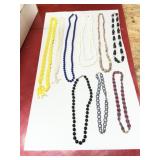 Beaded necklaces wearable vintage and new