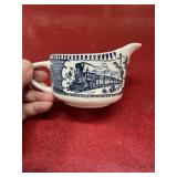 Vintage railroad China creamer