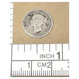 .925 silver 1880-H Canada 5 cents coin