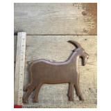Wooden goat