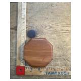 Octagon wooden box