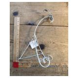 Vintage metal tabletop easel