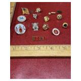 Vintage lapel pins Masons, Shriners, etc.