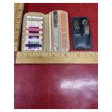Vintage Christian Dior brass collar stays and
