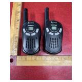 Pair COBRA MicroTalk walkie talkies untested