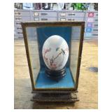 Vintage hand-painted egg