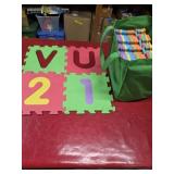 Interlocking alphabet and number pads unsearched