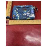 Vera Bradley small wallet with key ring