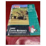 2002 Baldwin Filters cross reference catalog