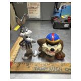 Vintage Bugs Bunny Tasmanian devil salt and pepper