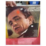Vintage Johnny Cash Folsom Prison record untested