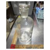 Antique Pyrex apothecary bottle