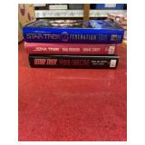 3 Star Trek hardback novels