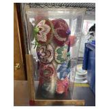 Vintage 1960s Asian inspired umbrella sculpture