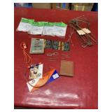 Box lot hardware fishing etc vintage and new old