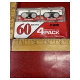 New Panasonic unsealed 60-minute microcassette