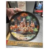 Vintage Russian plate numbered Moscow
