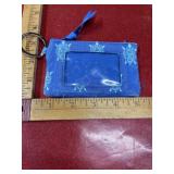 Vera Bradley coin purse with key ring