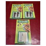 NOS vintage pocket can openers for camping,