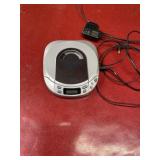 COBY portable CD player with cords untested