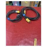 2 untested heavy duty extension cords