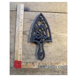 Vintage cast Iron trivet