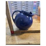 Vintage mid century ceramic water pitcher