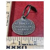 Metrocable Medellin Columbia keychain
