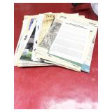 Stack of Civil War articles and ephemera