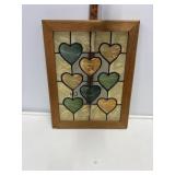 Stain Glass Art - Framed !