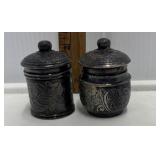 9.75 Sterling Silver Jars