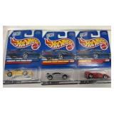 (3) Hot Wheels Ferrari Cars