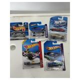 (5) Hot Wheels Cars